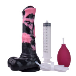 Bad Horse Gode Éjaculateur Hurulf Squirt S 18 x 4.7 cm Noir-Rose